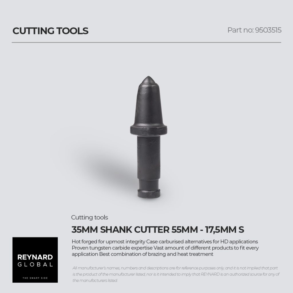 35mm Shank Cutter 55 mm – 17,5 mm S