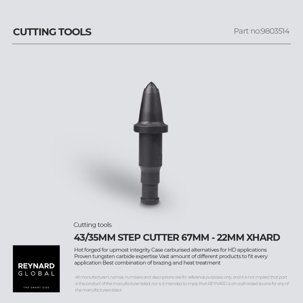 43/35mm Step Cutter 67mm – 22mm Xhard