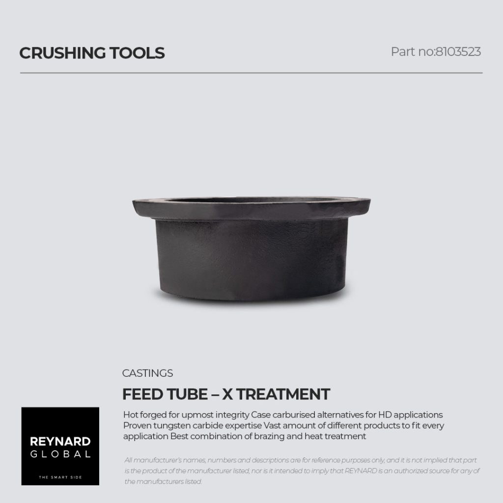 FEED TUBE – X TREATMENT