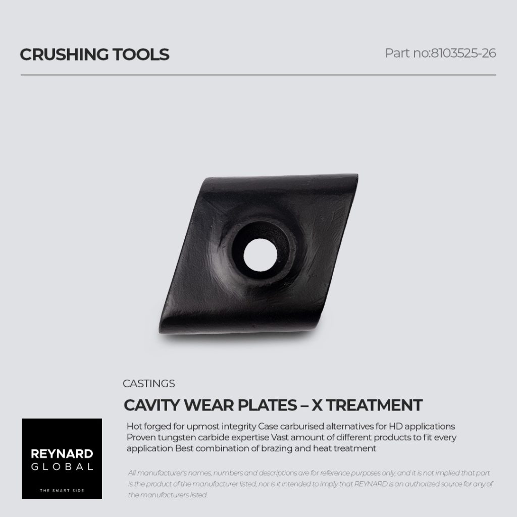 Crusher Cavity Wear Plate Castings